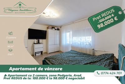 Apartament cu 3 camere, mobilat în Micălaca - 7