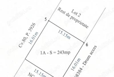 Teren de 243 mp, în Berceni - 3