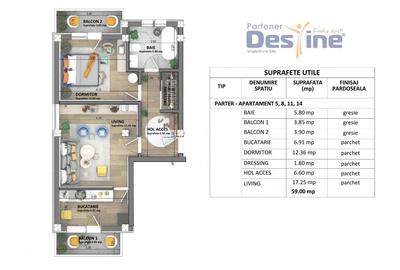 Garsonieră decomandată în Vișani - 5