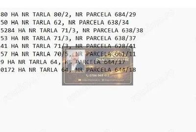 Teren de 75000 mp, în Munteni - 1