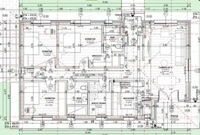 Casă cu 4 camere cu Teren 500 Mp în Chinteni