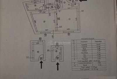 2 camere - centrala proprie - Marasesti - Unirii - comision - 8
