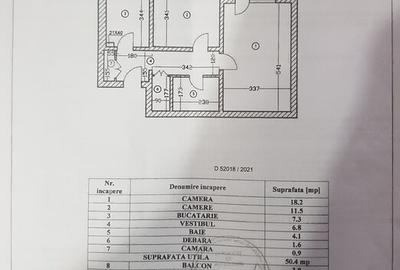 Garsonieră decomandată în Obor - 2