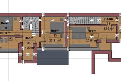 Casă cu 5 camere cu Canalizare în Armeneasca - 4