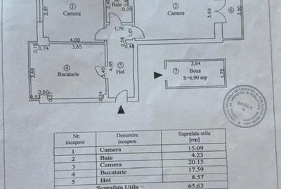 Apartament cu 2 camere decomandat în Buzaului - 1