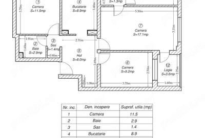 Apartament cu 4 camere decomandat în Olimpia-Stadion - 8