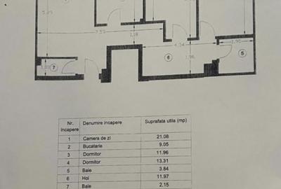 Apartament 3 camere de vanzare - zona Craiovei, bloc MAIA Craiovei - 10