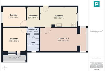 Apartament cu 3 camere în zona Girocului - 16