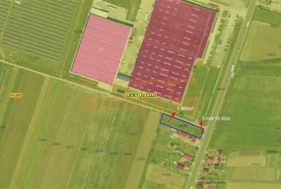 Teren de vanzare in Fundatura, front la DN 1C, 1400/?  ! - 2