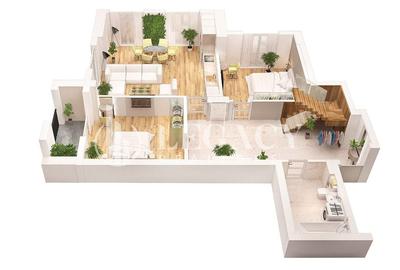 Vânzare - Penthouse zona Copou, 163.75 mp utili + 81.65 mp terasă - 2