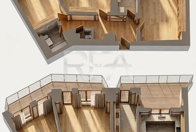 Apartament cu 3 camere decomandat, mobilat în Pantelimon