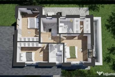 Casă cu 5 camere cu Teren 540 Mp în Florești - 13