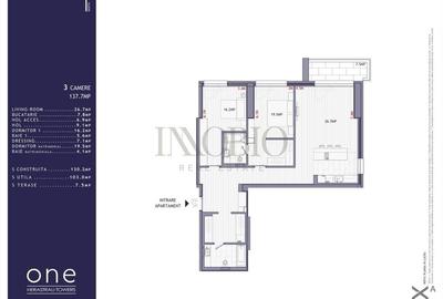 Apartament 3 Camere | One Herastrau Towers - 15