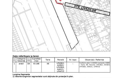 Teren 43.186 mp-Mogosoaia-Livezilor-pretabil investitie proiect - 2