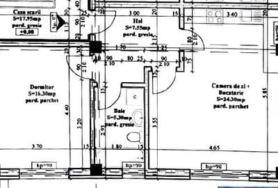 Apartament cu 2 camere decomandat în Hlincea - 1