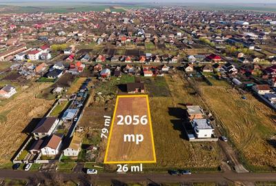 Teren Construcții intravilan de 2056 mp, în Sânandrei