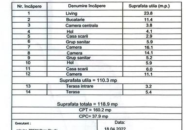 Casă cu 4 camere cu Canalizare în 1 Mai - 18