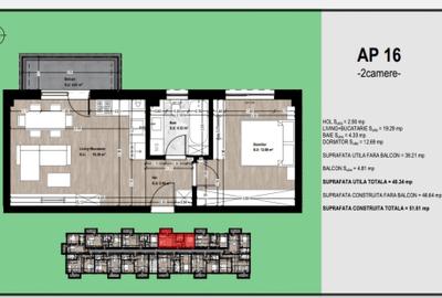 Apartamente 1 si 2 camere Otopeni | str Avram Iancu | Reducere 10% - 6