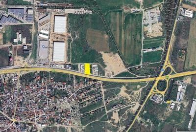 Teren 4.000 mp cu PUZ aprobat (hala, depozit, productie, etc) - 2