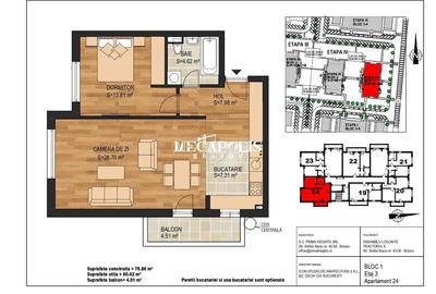 Vanzare apartamente cu 2 Camere  BRASOV  ZONA TRACTORUL - 2