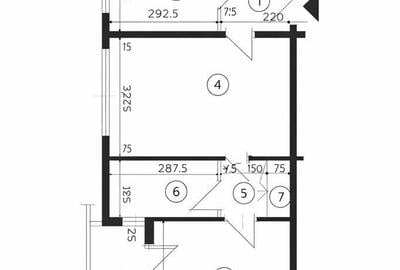 Apartament cu 2 camere în Cantemir - 1