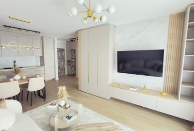 Apartament cu 2 camere semidecomandat, mobilat în Florești - 2