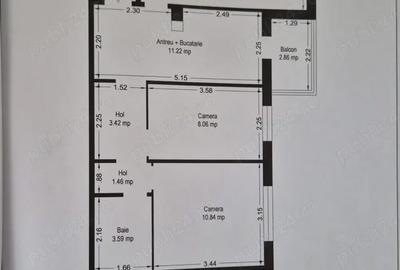 Apartament cu 3 camere decomandat în Aradului - 3