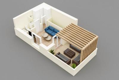 Duplex cu 5 camere cu Canalizare în 1 Decembrie 1918 - 6