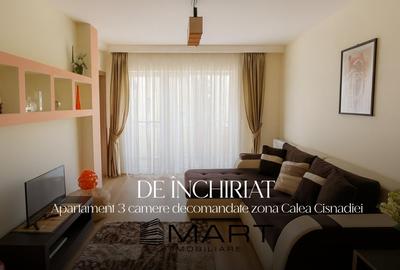 Apartament 3 camere decomandate zona Calea Cisnadiei