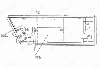 Spațiu comercial, de 42 mp, în Central - 1