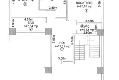 Apartament 3 camere - 2 bai - et.2 - suprafata 92 mp - Mihai Viteazu - 8