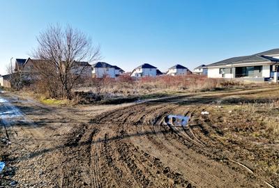 Teren intravilan 580 mp/ Domnesti/ Ilfov/ dubla deschidere - 2