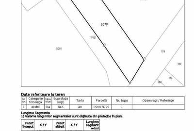 Teren de 645 mp, în Copăceni - 2