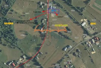 Teren de vanzare intravilan in Rasca-central 1000m2 - 2