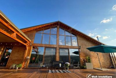 Vila scandinava 185mp utili, 6 camere, 3112mp teren, iesire lac, Smida - 4