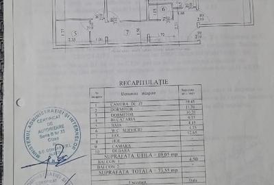 Apartament cu 3 camere decomandat, mobilat în - 15