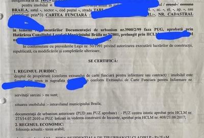 Teren intravilan - Braila - Brailita - vanzare