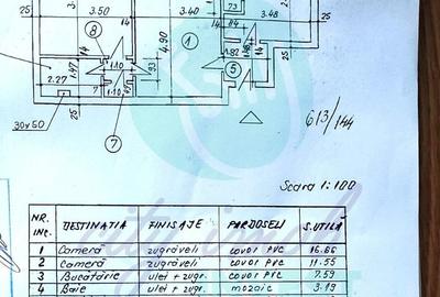 Apartament cu 2 camere semidecomandat, mobilat în Brâncoveanu - 4