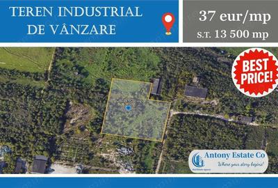 Teren de 13500 mp, în Central