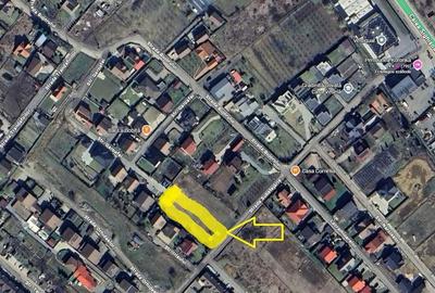 Teren de 1300 mp, în Corunca - 2