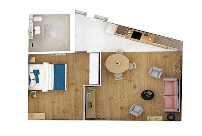 Apartament in Bloc Tip Vila - 5