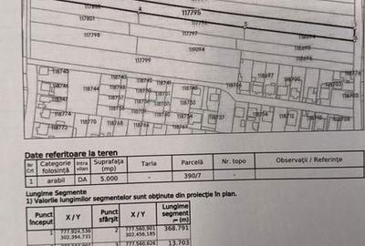 Teren de 5000 mp, în Far