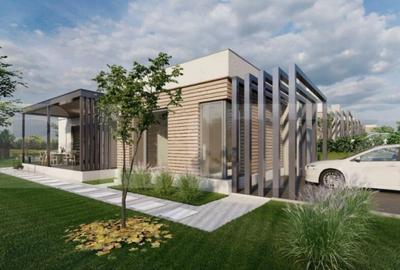 Casa noua mediteraneana pasiva 3 camere, 105 mp utili, t - 3