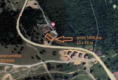 Teren de 1000 mp, în Poiana Brașov - 2
