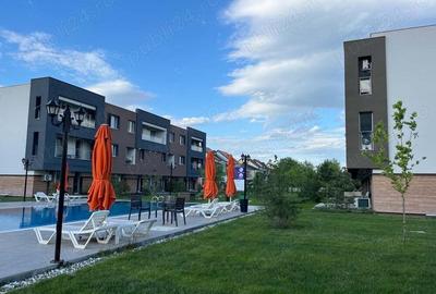 Proprietar,Otopeni-aeroport,complex nou, piscina-parcare, mobilat-utilat, 40 mp, etaj 2, lift, intim - 2