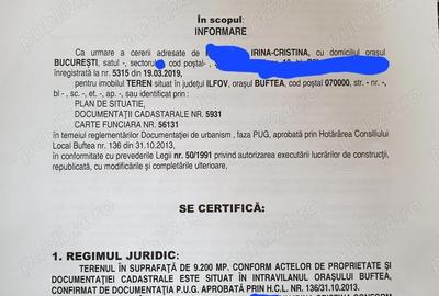Teren de 9200 mp, în Buciumeni - 5