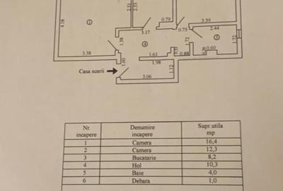 Apartament spatios 2 camere decomandat Aviatie - 5