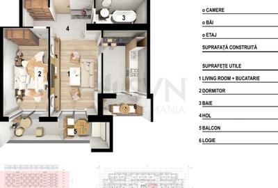 REA1024423 Apartament 2 camere NEW WORD Splaiul UNIRII - 10