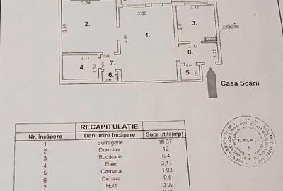 Apartament cu 2 camere semidecomandat în Țiglina 1 - 4