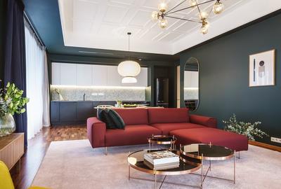 Apartament cu 4 camere, mobilat în Central - 1